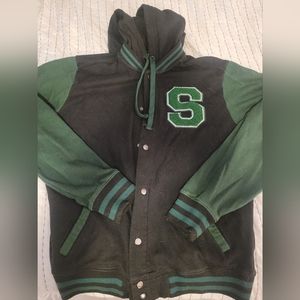 Harry Potter Slytherin hooded sweater